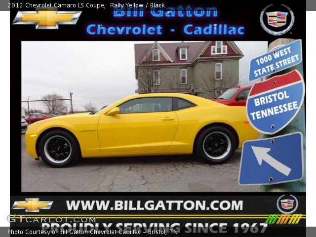 2012 Chevrolet Camaro LS Coupe in Rally Yellow