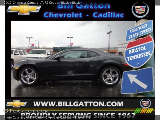2012 Chevrolet Camaro LT/RS Coupe in Black