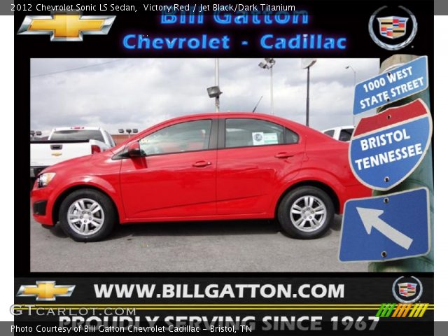2012 Chevrolet Sonic LS Sedan in Victory Red