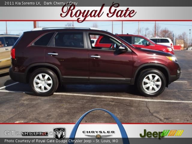 2011 Kia Sorento LX in Dark Cherry