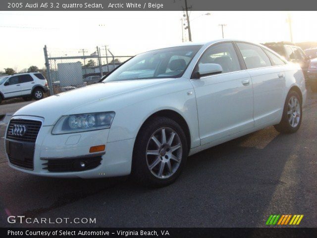 2005 Audi A6 3.2 quattro Sedan in Arctic White