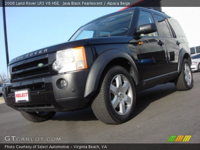2008 Land Rover LR3 V8 HSE in Java Black Pearlescent