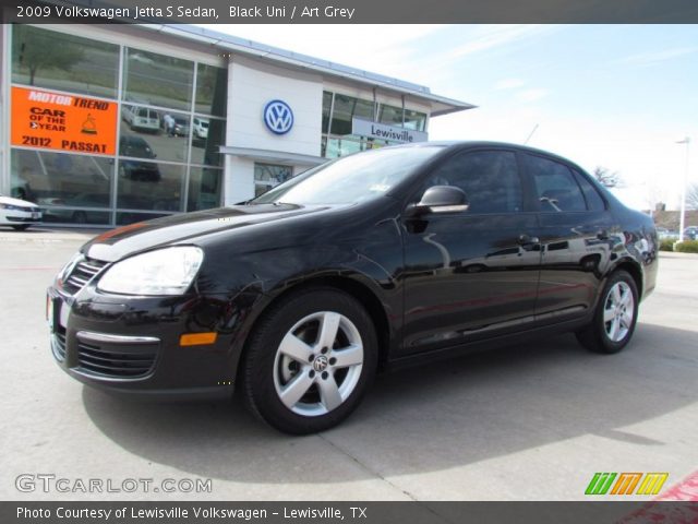 2009 Volkswagen Jetta S Sedan in Black Uni