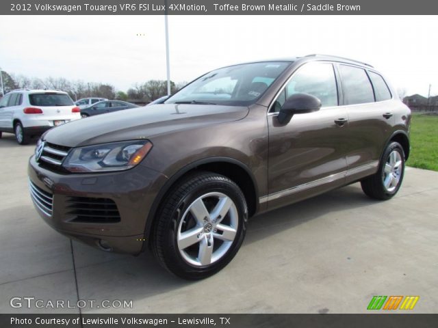 2012 Volkswagen Touareg VR6 FSI Lux 4XMotion in Toffee Brown Metallic