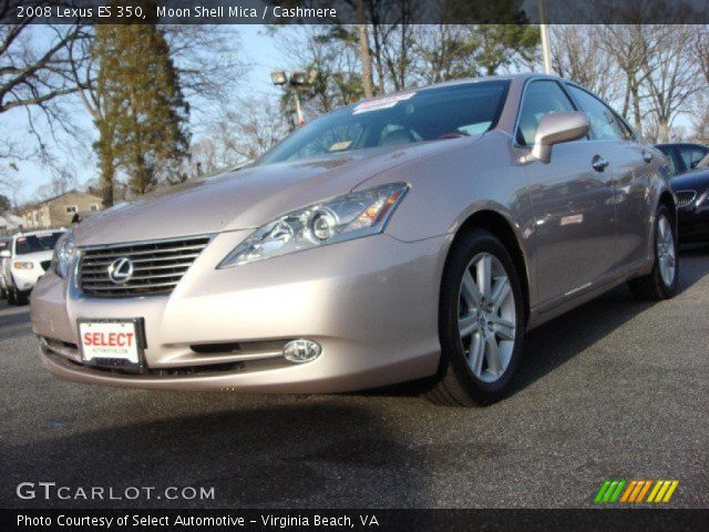 2008 Lexus ES 350 in Moon Shell Mica