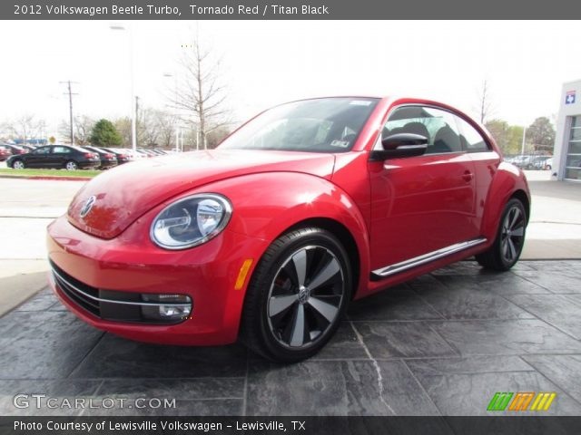 2012 Volkswagen Beetle Turbo in Tornado Red