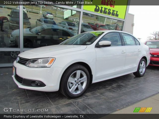 2012 Volkswagen Jetta TDI Sedan in Candy White