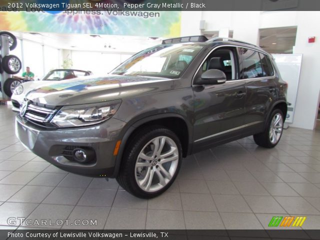 2012 Volkswagen Tiguan SEL 4Motion in Pepper Gray Metallic