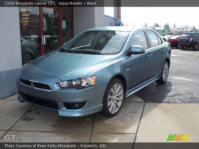 2009 Mitsubishi Lancer GTS in Aqua Metallic