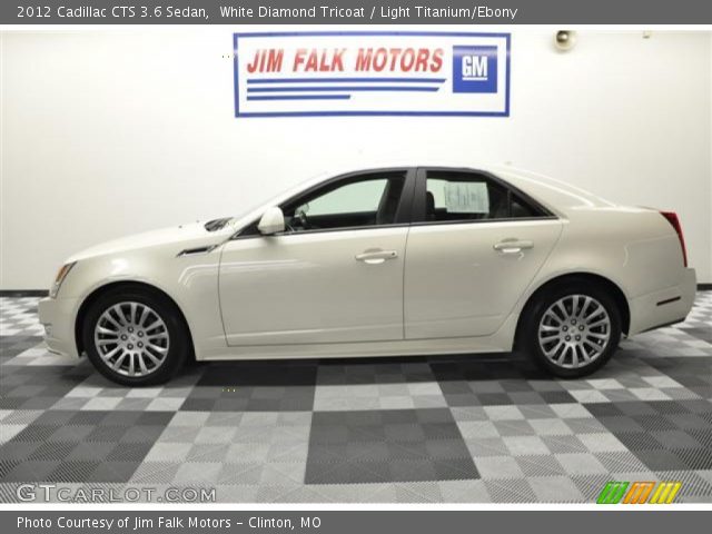 2012 Cadillac CTS 3.6 Sedan in White Diamond Tricoat