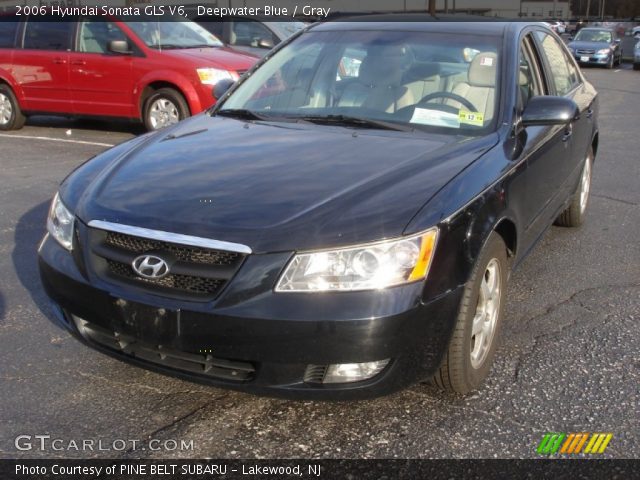 2006 Hyundai Sonata GLS V6 in Deepwater Blue