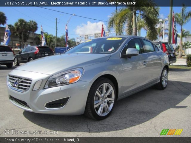 2012 Volvo S60 T6 AWD in Electric Silver Metallic