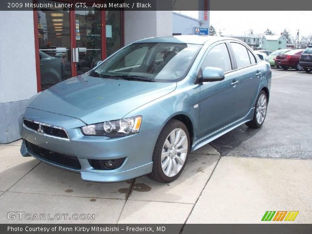 2009 Mitsubishi Lancer GTS in Aqua Metallic