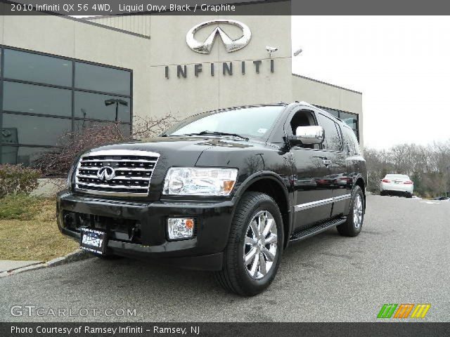 2010 Infiniti QX 56 4WD in Liquid Onyx Black