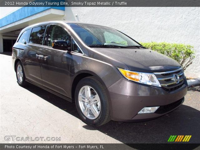 2012 Honda Odyssey Touring Elite in Smoky Topaz Metallic