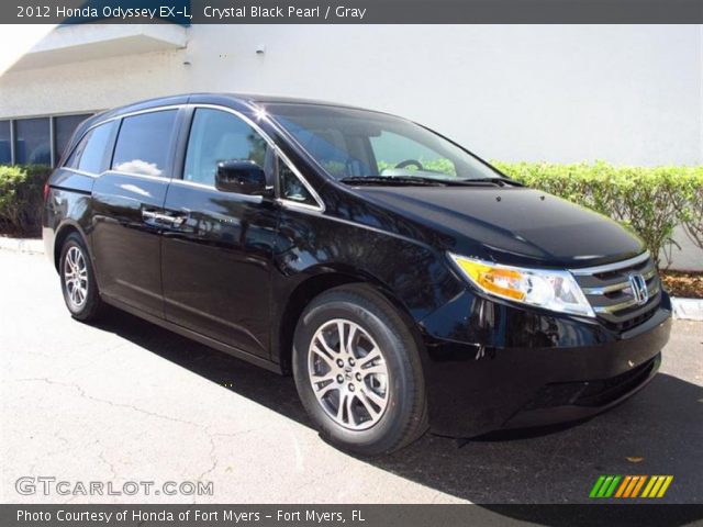 2012 Honda Odyssey EX-L in Crystal Black Pearl