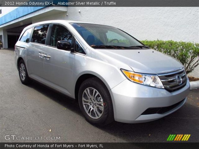 2012 Honda Odyssey EX-L in Alabaster Silver Metallic
