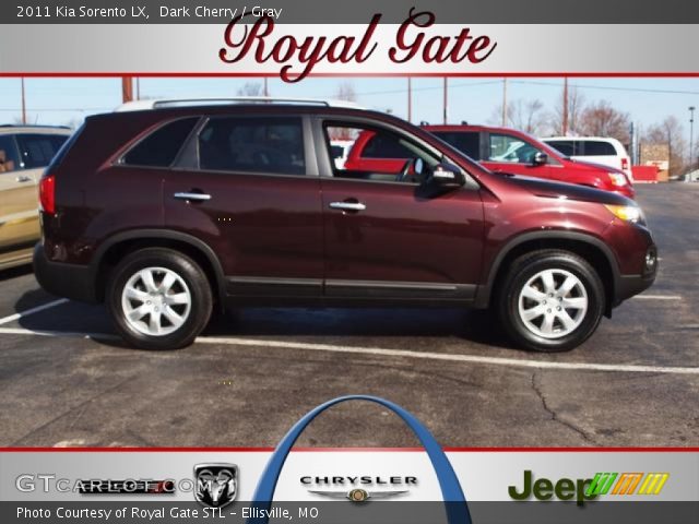 2011 Kia Sorento LX in Dark Cherry