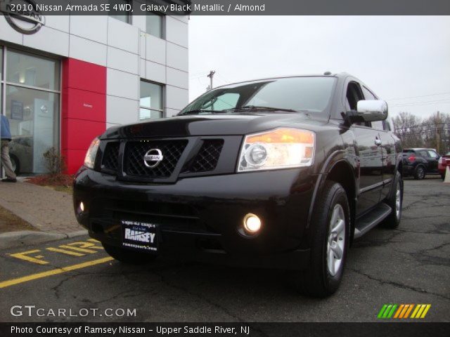 2010 Nissan Armada SE 4WD in Galaxy Black Metallic