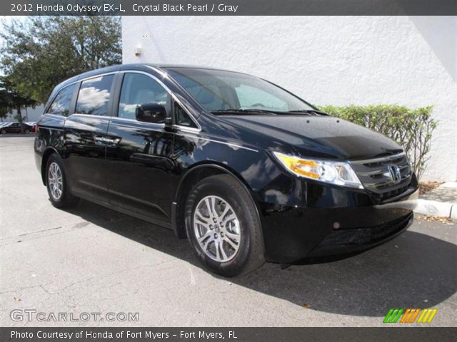 2012 Honda Odyssey EX-L in Crystal Black Pearl