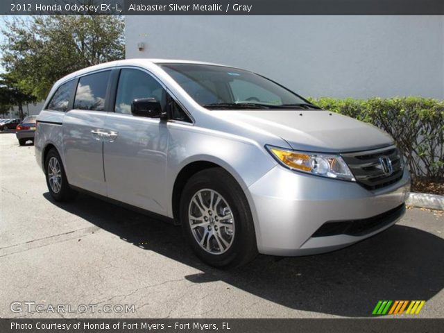 2012 Honda Odyssey EX-L in Alabaster Silver Metallic