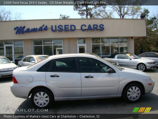 2006 Ford Focus ZX4 S Sedan in CD Silver Metallic