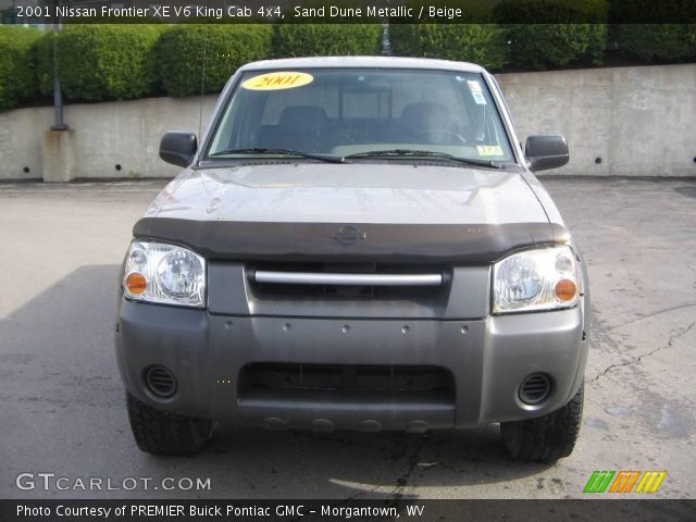 2001 Nissan Frontier XE V6 King Cab 4x4 in Sand Dune Metallic