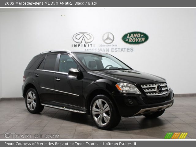 2009 Mercedes-Benz ML 350 4Matic in Black