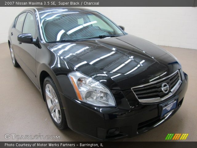 2007 Nissan Maxima 3.5 SE in Super Black