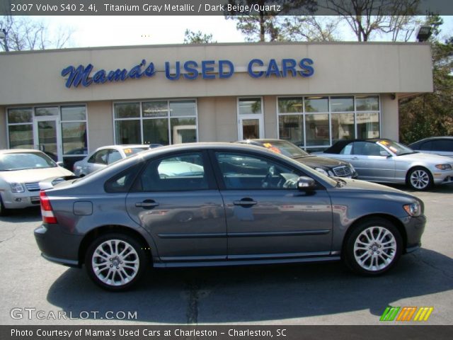 2007 Volvo S40 2.4i in Titanium Gray Metallic