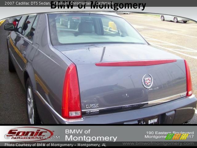2007 Cadillac DTS Sedan in Titanium ChromaFlair
