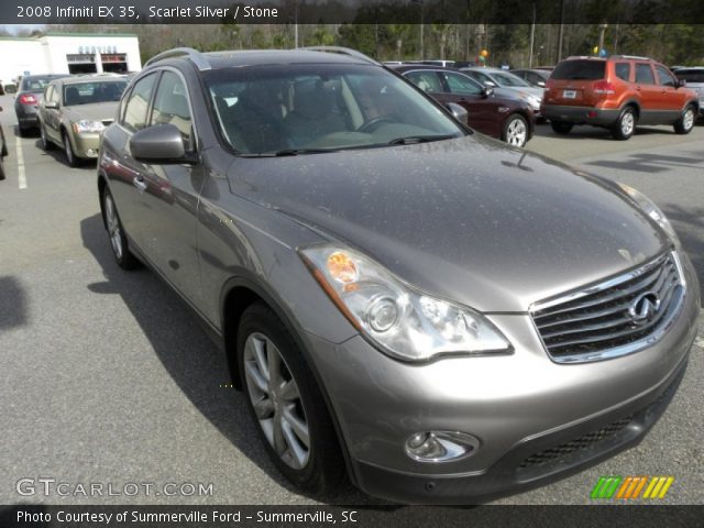 2008 Infiniti EX 35 in Scarlet Silver