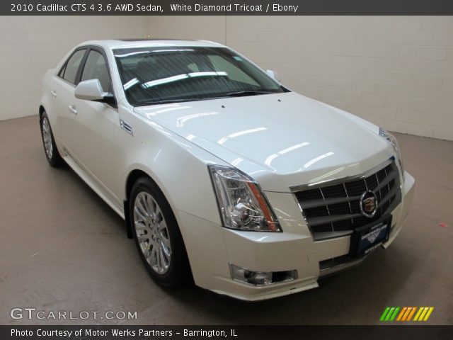 2010 Cadillac CTS 4 3.6 AWD Sedan in White Diamond Tricoat