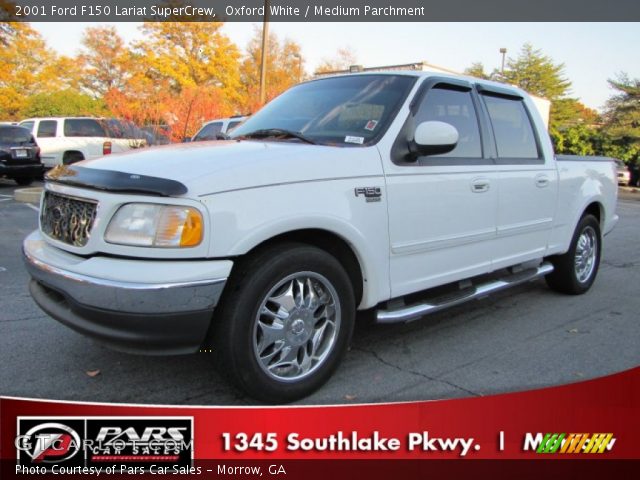 2001 Ford F150 Lariat SuperCrew in Oxford White