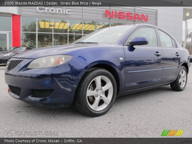 2005 Mazda MAZDA3 i Sedan in Strato Blue Mica
