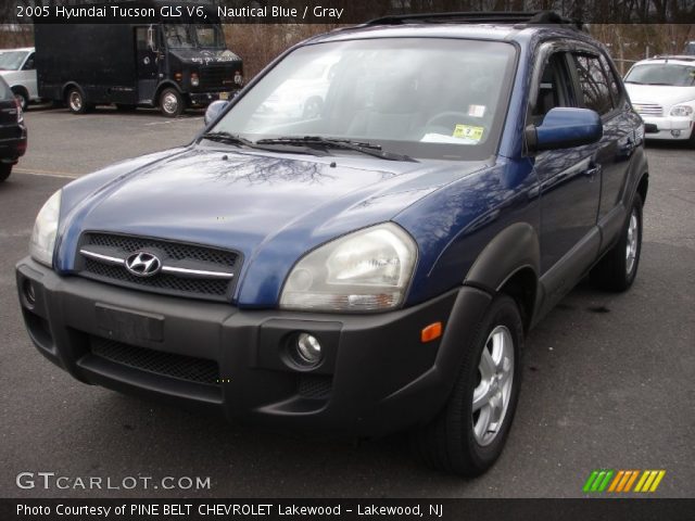 2005 Hyundai Tucson GLS V6 in Nautical Blue