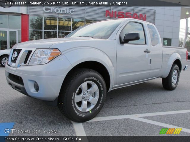 2012 Nissan Frontier SV V6 King Cab in Brilliant Silver Metallic