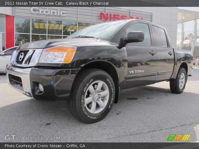 2012 Nissan Titan SV Crew Cab in Galaxy Black