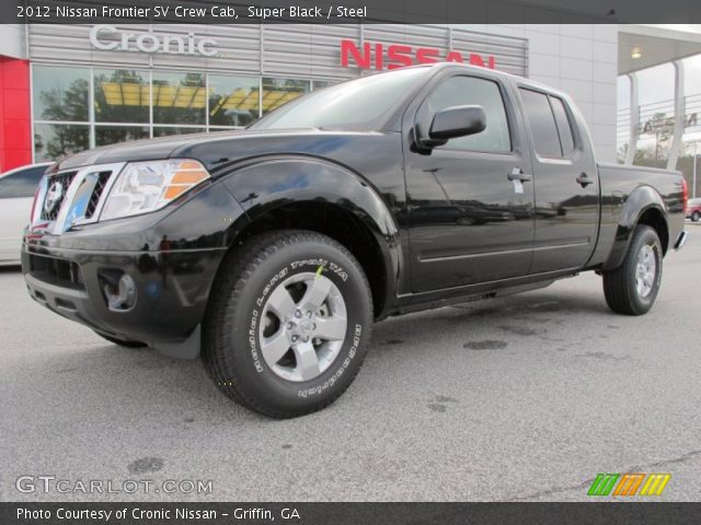 2012 Nissan Frontier SV Crew Cab in Super Black
