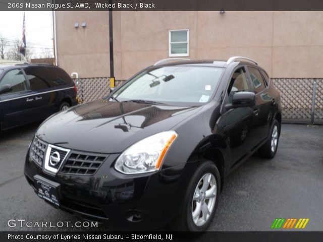 2009 Nissan Rogue SL AWD in Wicked Black
