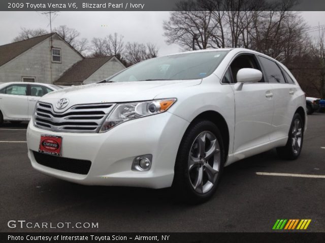 2009 Toyota Venza V6 in Blizzard Pearl