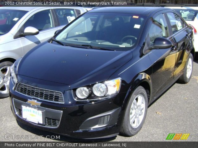 2012 Chevrolet Sonic LT Sedan in Black