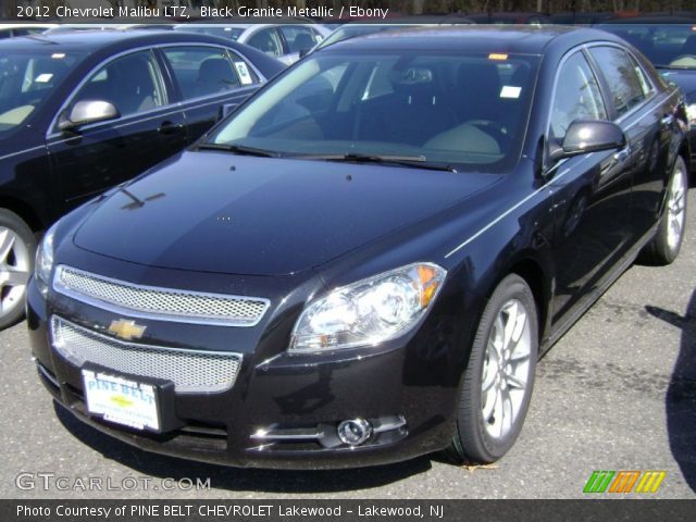 2012 Chevrolet Malibu LTZ in Black Granite Metallic