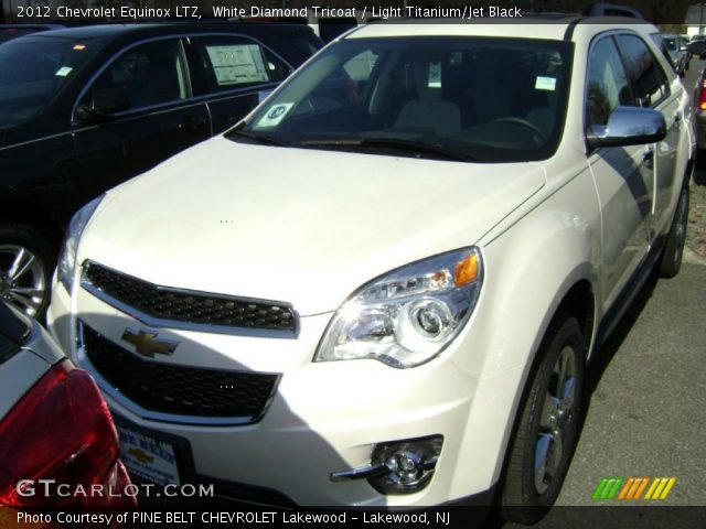 2012 Chevrolet Equinox LTZ in White Diamond Tricoat