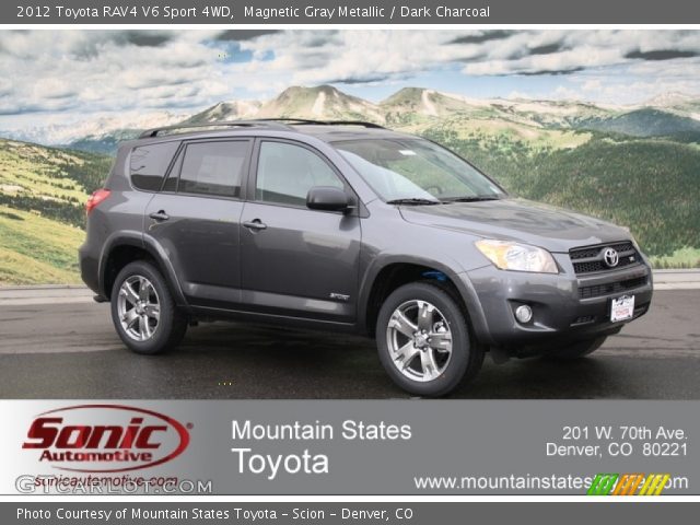 2012 Toyota RAV4 V6 Sport 4WD in Magnetic Gray Metallic