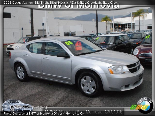 2008 Dodge Avenger SE in Bright Silver Metallic