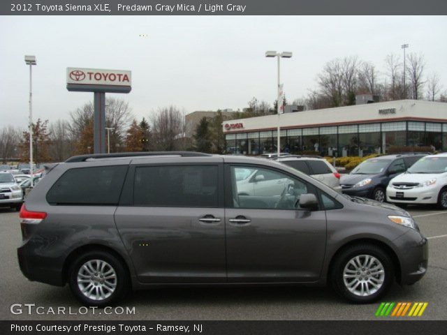 2012 Toyota Sienna XLE in Predawn Gray Mica