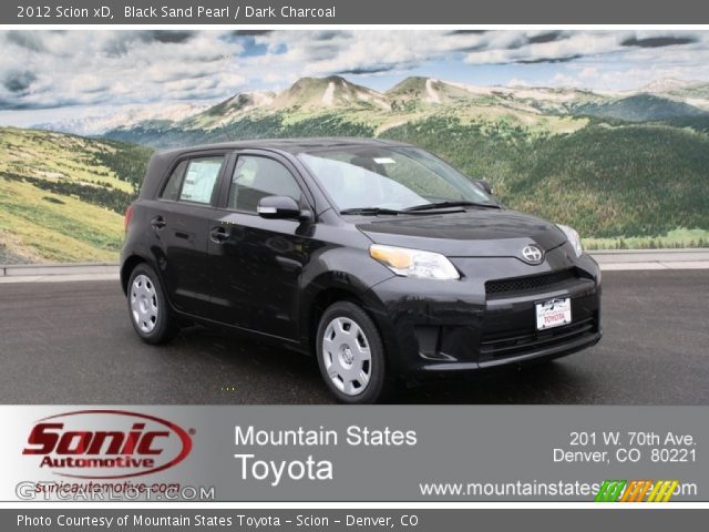 2012 Scion xD  in Black Sand Pearl