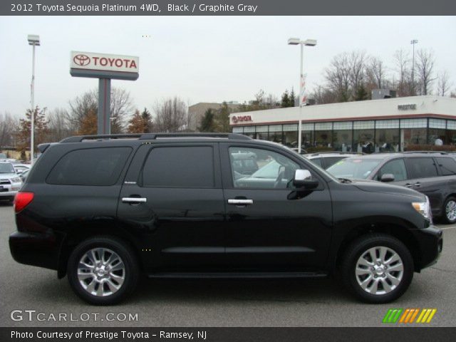 2012 Toyota Sequoia Platinum 4WD in Black