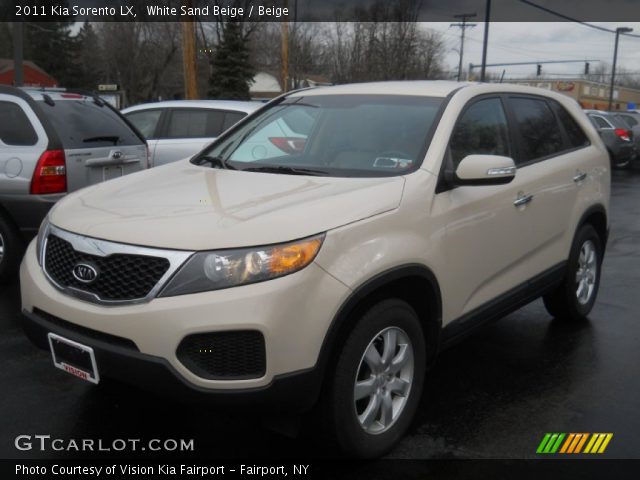 2011 Kia Sorento LX in White Sand Beige